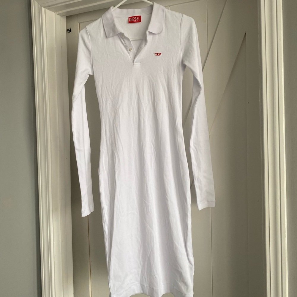 D Ribenny Ls D Ribbed Dress - Picture 7 of 10